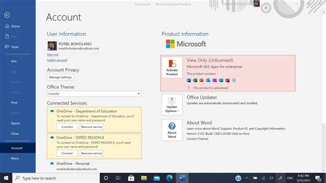 Issues with shared computer activation for Microsoft 365 Apps .
